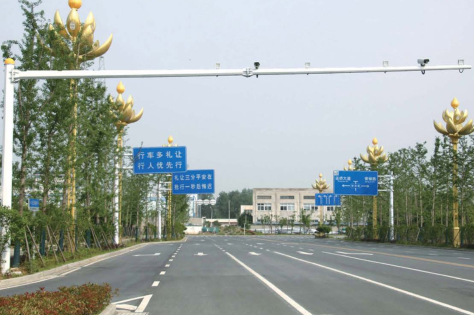 八角監（jiān）控立杆